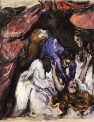 Paul Cezanne The Strangled Woman Sweden oil painting art